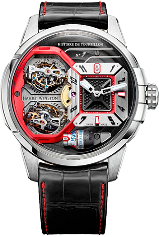 Review Harry Winston HCOMDT51WW002 Haute Horology Histoire de Tourbillon 7 watch review - Click Image to Close